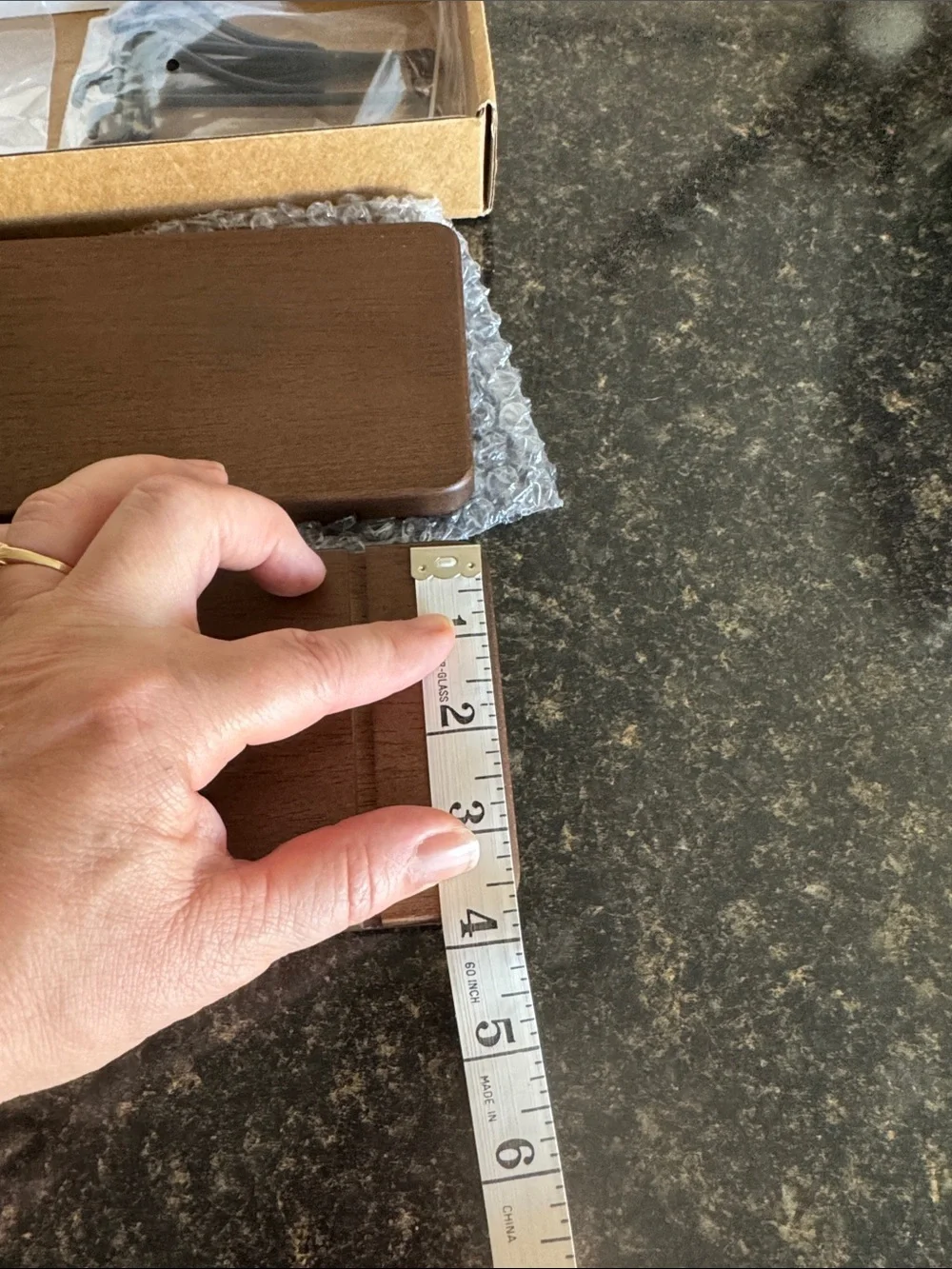 Sempoma 2-Pak Pegboard Shelves In Walnut w/ Mounting Hardware/Instructions